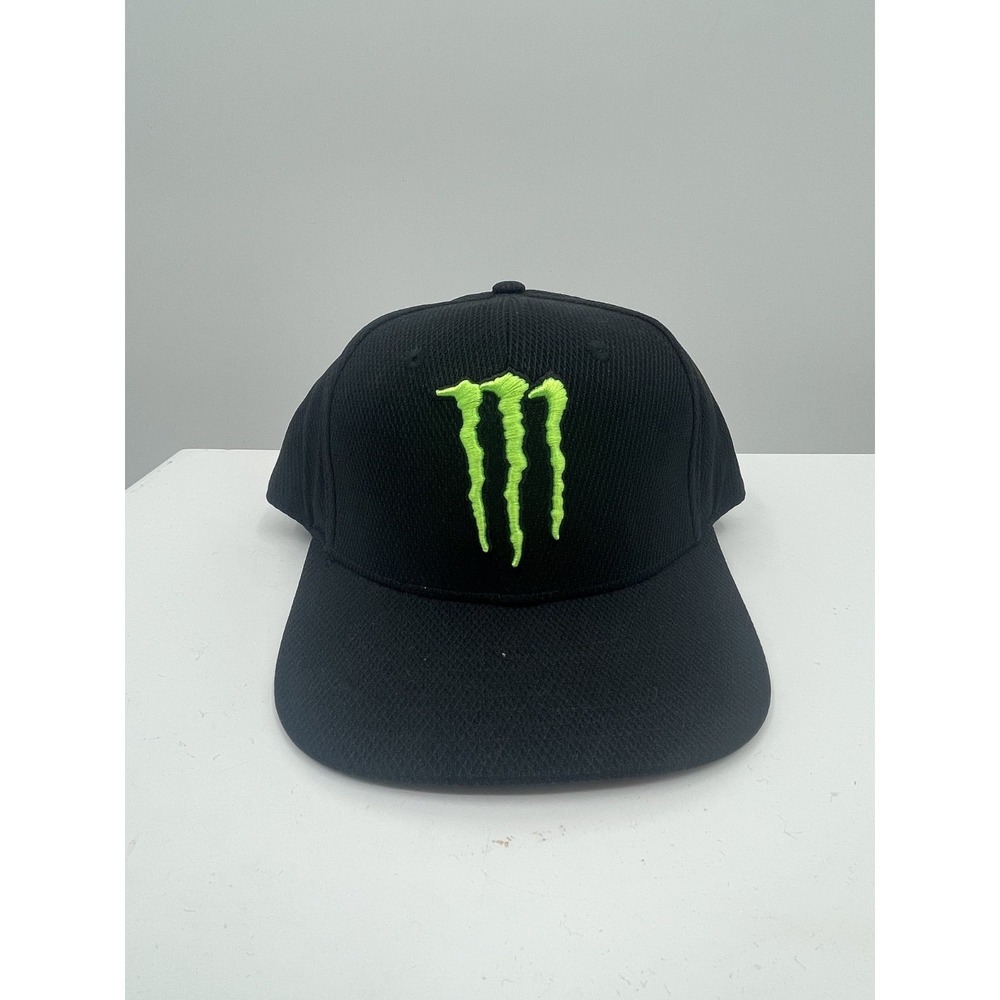 Monster Energy Baseball Cap Men One Size Black Mesh Adjustable Snapback Hat NWOT
